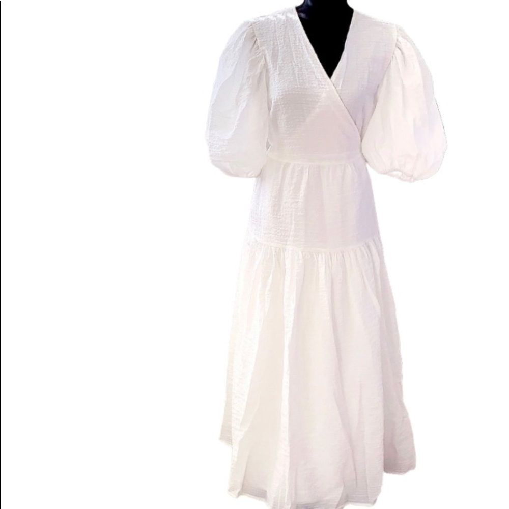 Winter white tea dresses size 12